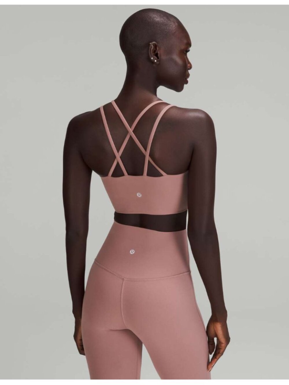 lululemon athletica workout set in Twilight Rose